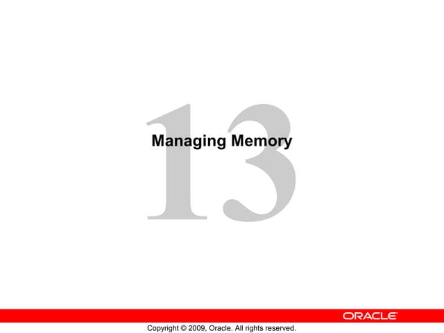 Les 13 memory