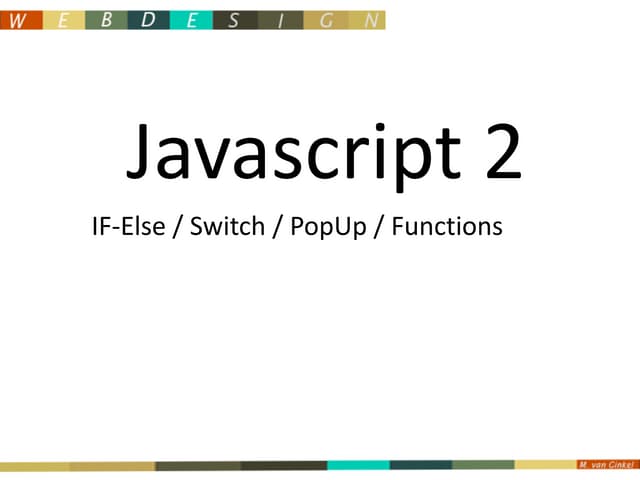 Les 2 Javascript