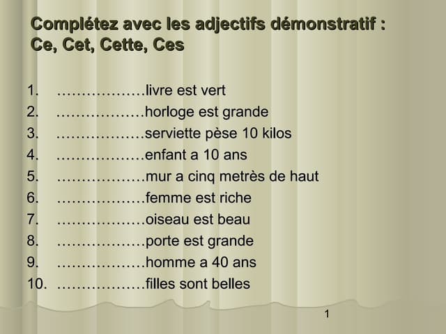 Cet во французском языке. Ce cette ces. Adjectifs démonstratifs во французском. Ce cette ces. Les adjectifs demonstratifs во французском.