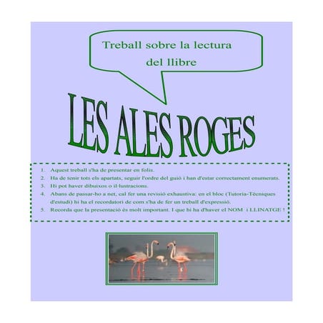Treball: Les ales roges
