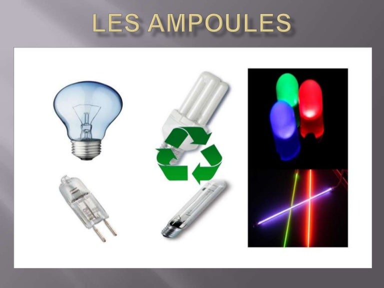 Les ampoules