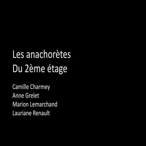 Les anachorètes