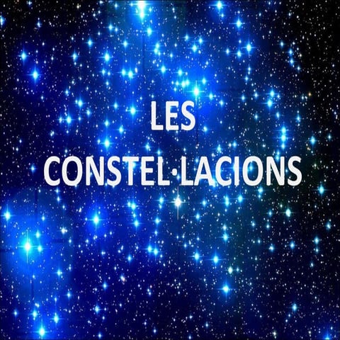 Les constel·lacions
