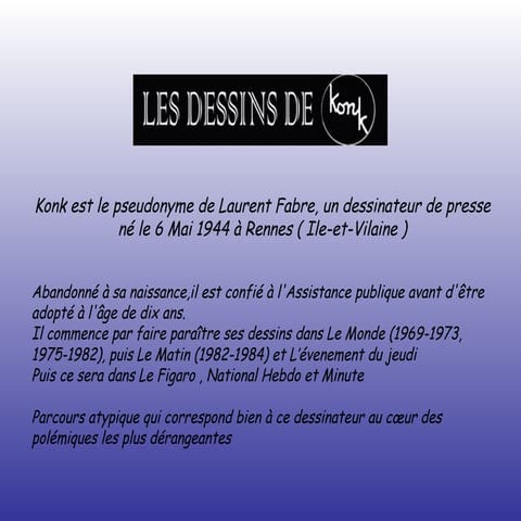 Les dessins de konk1