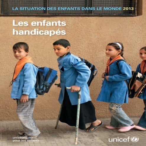 Les enfants handicapés dans le monde
