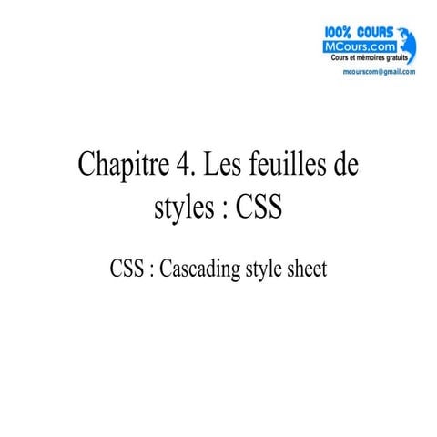 Mémento CSS | PDF