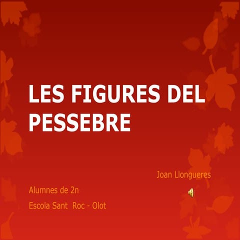 Les figures del pessebre