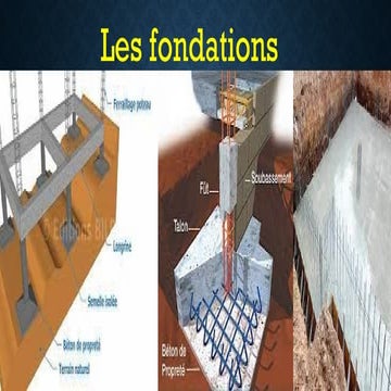 Fondations & structure en pierre | PDF