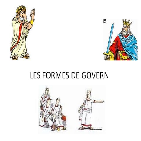 Les formes de govern