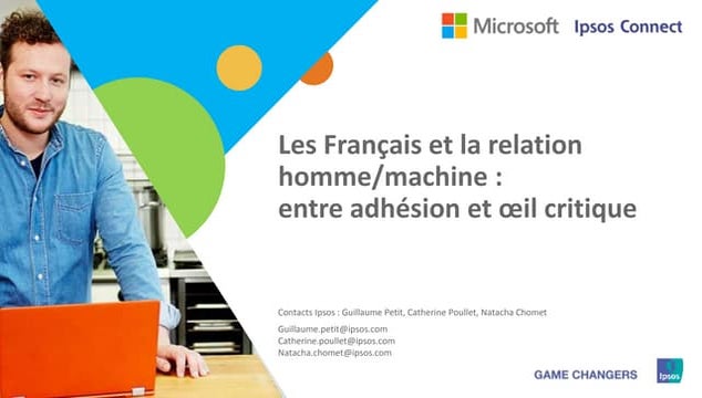 Les Français et la relation homme machine