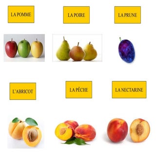 Les fruits