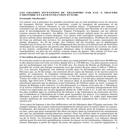 LES GRANDES INVENTIONS DU TRANSPORT PAR EAU À TRAVERS L'HISTOIRE ET LEUR ÉVOLUTION FUTURE.pdf