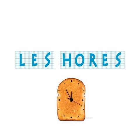 Les hores a cicle inicial