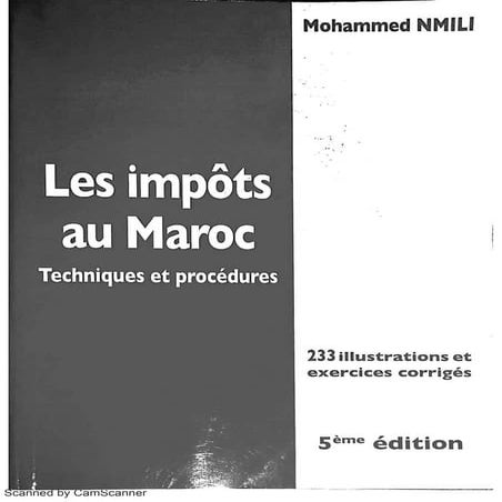 les impôts au Maroc NMILI 2015 ( fiscalité ) | PDF