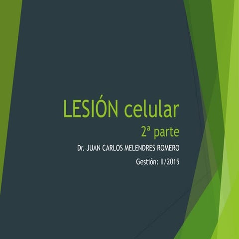 Lesión celular