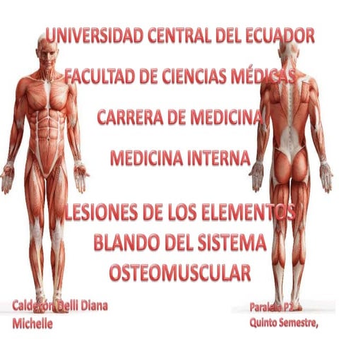 Lesionde tejido blando