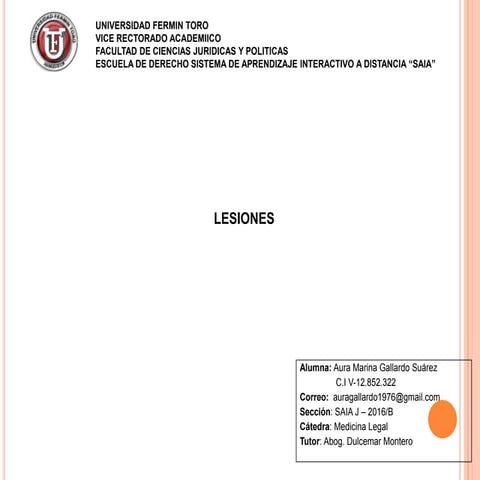 Lesiones