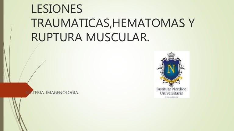 hematoma subcutaneo en rodilla
