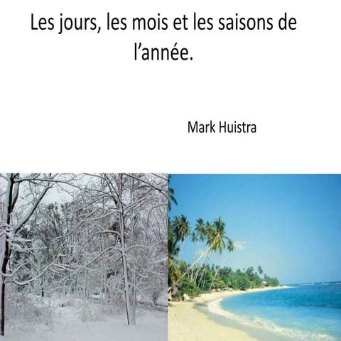 mon calendrier par MARK