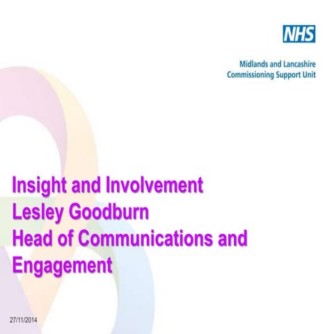 NHS Quality conference - Lesley Goodburn