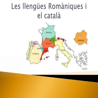 Les llengues romàniques i el naixa...