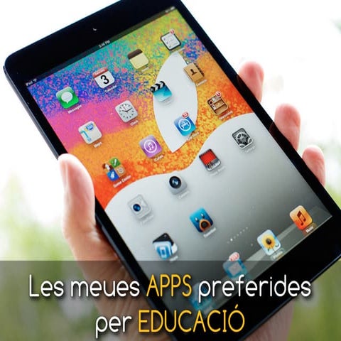 Les meues apps preferides per educació (iOS)