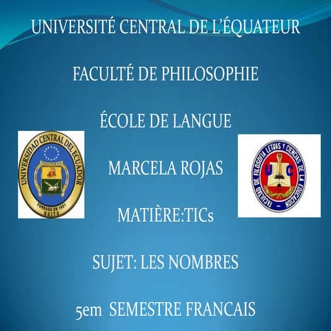 Les nombres