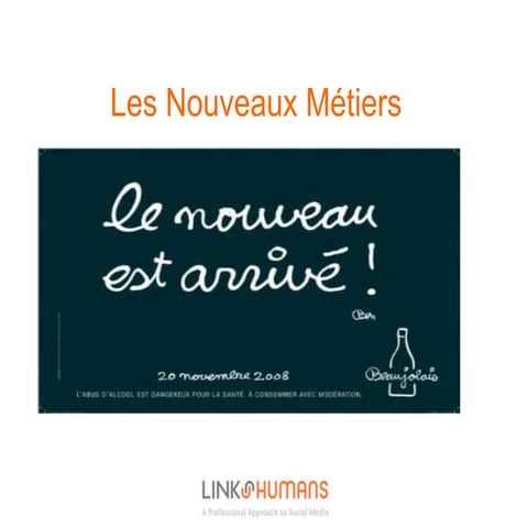 Les nouveaux metiers de l'internet