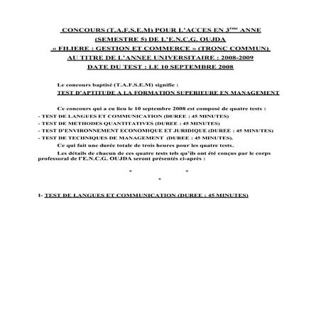 Les passrelles s5 encg | PDF
