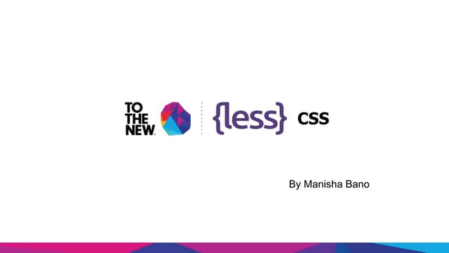 Less css framework