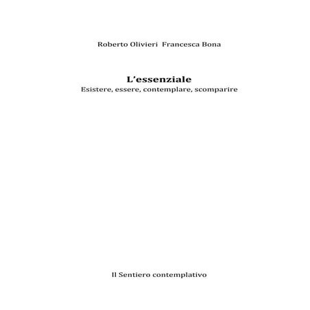 L'essenziale (seconda edizione, gennaio 2014)