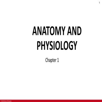 anatomy and physiology introduction.....