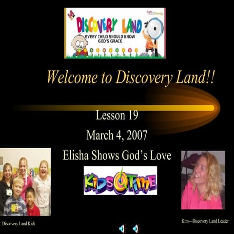 lesson 18 Discovery Land Elisha
