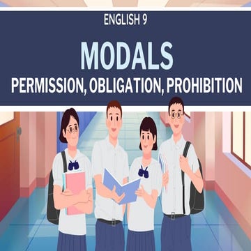 MODAL-VERBS.pdf for grade 9 students in juniro hoigh school | PDF