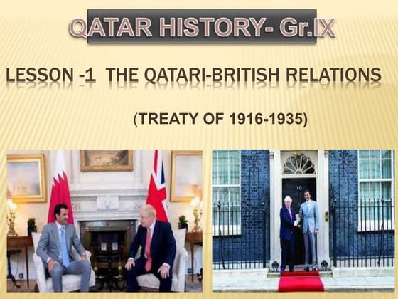 Less .2 Rulers of State Qatar and their most important achievements | PPTX