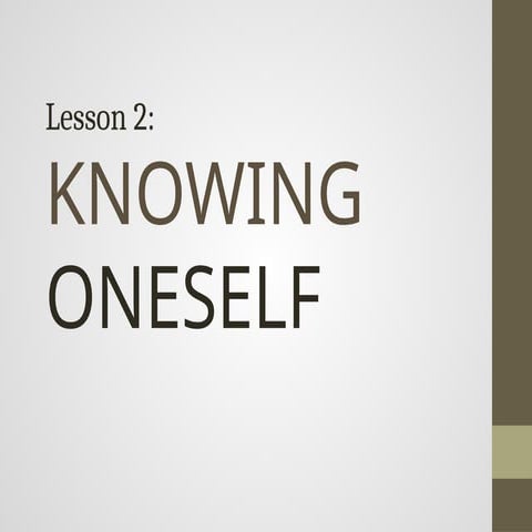 Lesson-2 Personal Development Grade 11 HUMSS