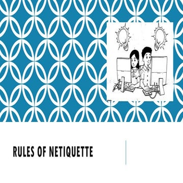 EMPOWERMENT TECHNOLOGIES LESSON 2 - NETIQUETTE