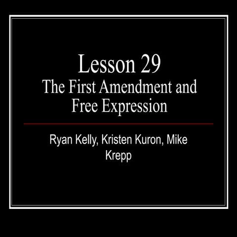 Lesson 29 Powerpoint | PPT | Law