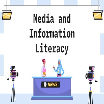 Lesson 3 Mil Pdf Media And Information Literacy Pdf