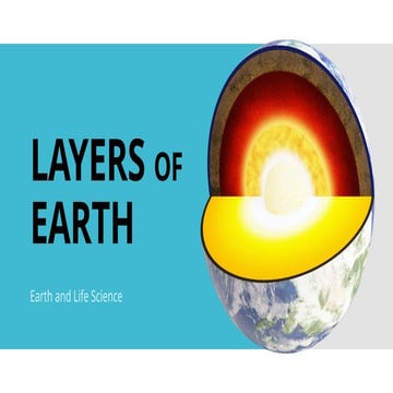 STRUCTURE AND COMPOSITION OF EARTH | PPTX