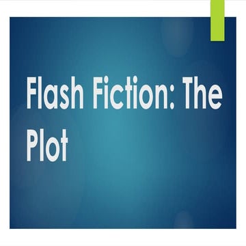 LESSON-4-Flash-Fiction-21st Century Literature | PPTX