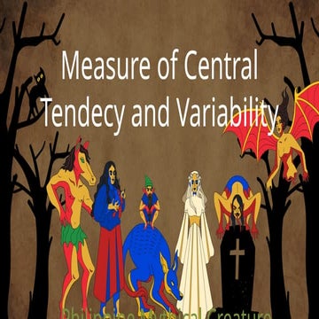 Understanding Measures of Central Tendency and Variability in Student ...