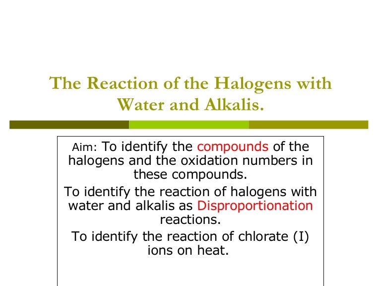 Lesson 6 Oxo Acids And Their Salts