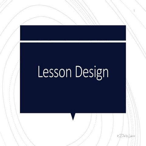Lesson Design and Planning Madeline Hunter Style | PDF