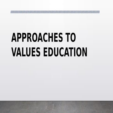 Approaches, Methods and Strategies in Edukasyon sa Pagpapakatao | PPTX