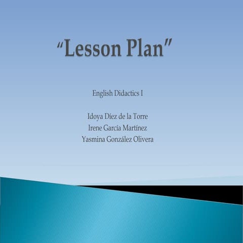 CHRISTMAS LESSON PLAN