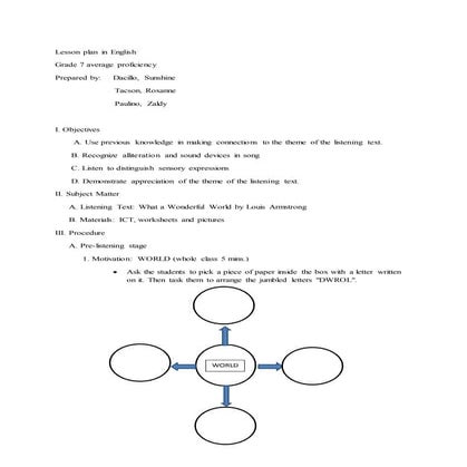 Lesson plan-in-english