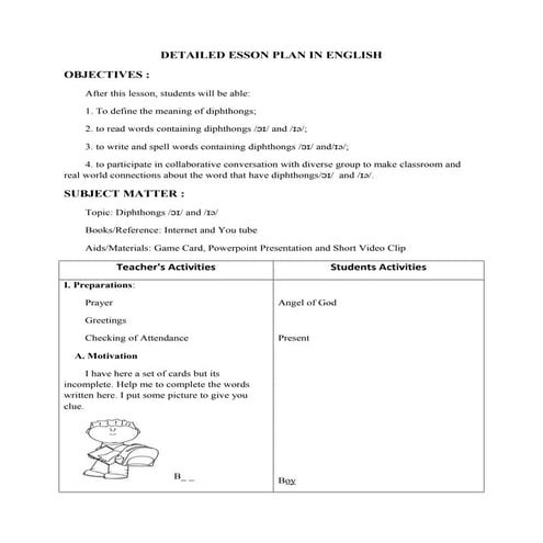 Lesson plan-in-english