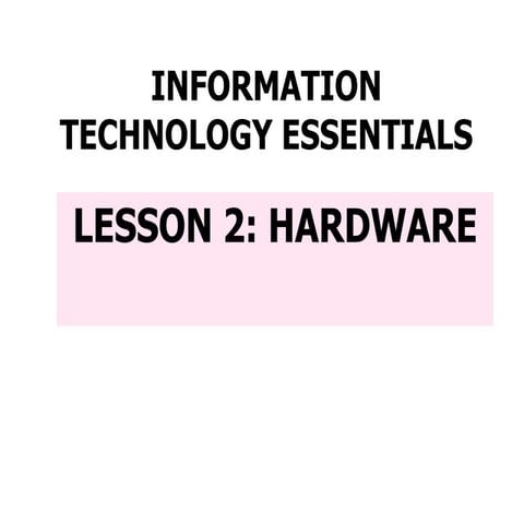 Lesson 02. Hardwaresoftwaresubject.it.pdf