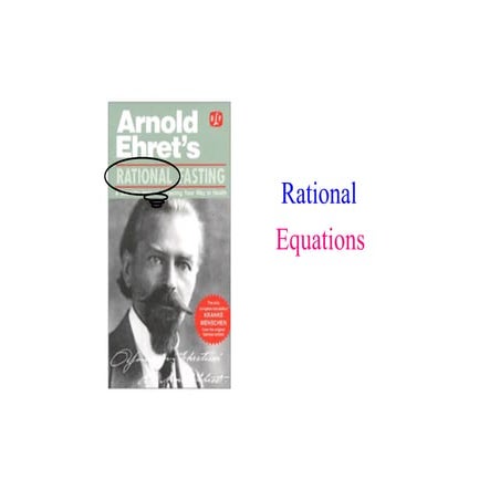 Algebra Lesson 4 Mar 13 2009 | PDF